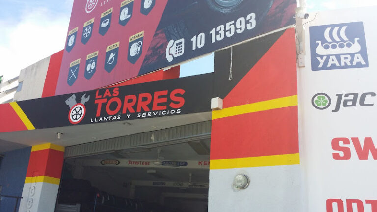 Las torres: llantas y servicios.